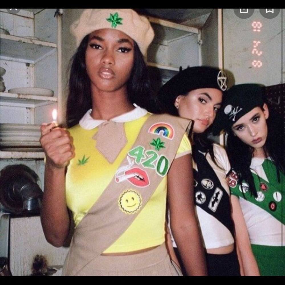 DollsKill Sexy Pot Brownie 420 Girl Scout (RARE)